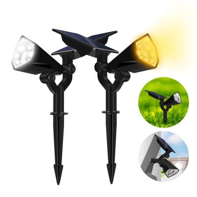 China Solar Powered Outdoor Garden Radio Lights For Yard Walkway Driveway Porch Patio LED Solar Garden Light for sale