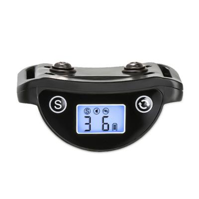 China OEM Factory Rechargeable And Waterproof Vibration Best Anti Beeper Stop Bark Electronic Dog Bark Collar For Dog (LCD Display) for sale