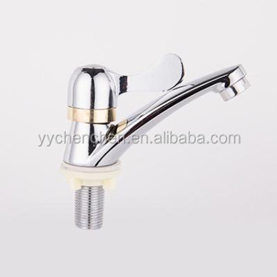 China Thermostatic Faucets Chromed Zinc Single Lever Wash Basin Faucet for sale