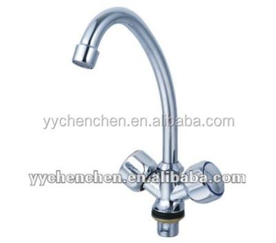 China Double Thermostatic Faucets Kitchen Faucet Spout Brass Accessories for sale