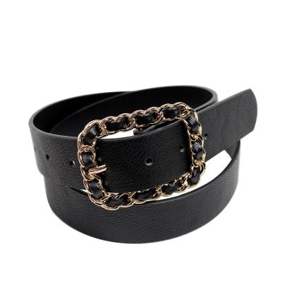 China Wholesale Women Casual Belt Daily Life BSCI Factory OEM Fashion PU Leather Belts for sale