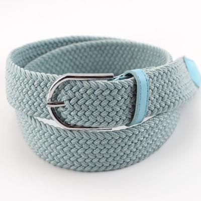 China Factory Customized Wholesale Fashion Goods 100% Elastic Polyester Fabric Belt Directly BSCI for sale