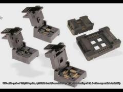 testing 15mm x 15mm process loranger test socket dynamic static and humidity burn in options