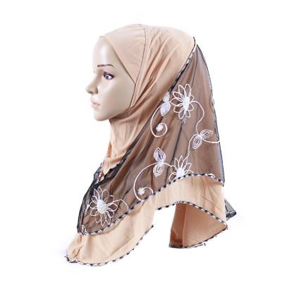 China Trendy latest fashion muslim scarf hijab,embroidery hijabs head scarves 2020 muslim women head hijab for sale