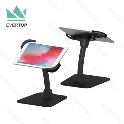 China LST04 B-D Universal Table Top Hard Display For Ipad Stand Kiosk Enclosure Android Tablet Kiosk Desktop Stand For Samsung Tab One S6 for sale