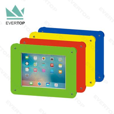 China ENC-B Highly Customizable 7 10 12 Inch Colorful Red Blue Green Enclosure Stand For Safe Display For iPad Enclosure For iPad Air Pro 2020 for sale