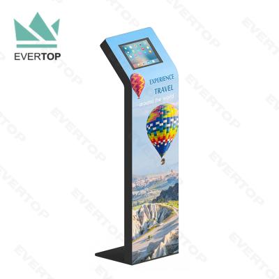 China LSF06 Floor Free Standing Tablet Kiosk Indoor Anti Theft For iPad / Android Trade Show Kiosk Touch Screen Holder Safe With Lock for sale