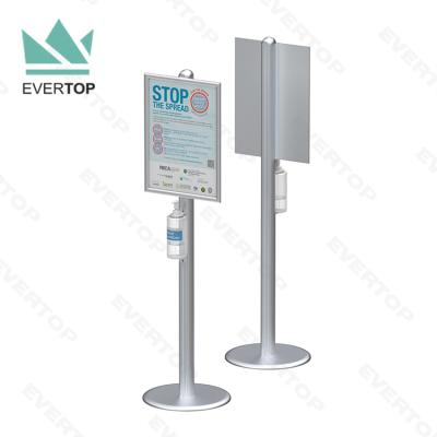 China Modern Floor Stand Hand Hygiene Sanitizer Dispenser Stand, Free Public Hand Sanitizer Gel Soap Sanitizer Dispenser for sale