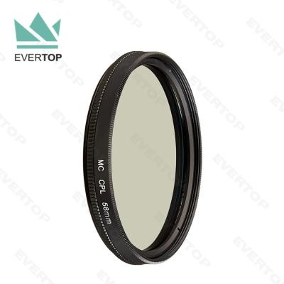 China Circular Polarize Filter Camera CUP Filter Full Circular Polarizing Filter For Camera Lenses for sale