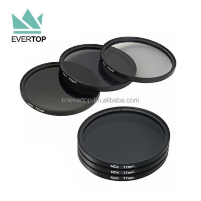 China Aluminum& Resin TS-ND Optical Camera ND Filter, ND2 4 8 Filter, Neutral Density Camera Filter ND1000, ND2000 for sale