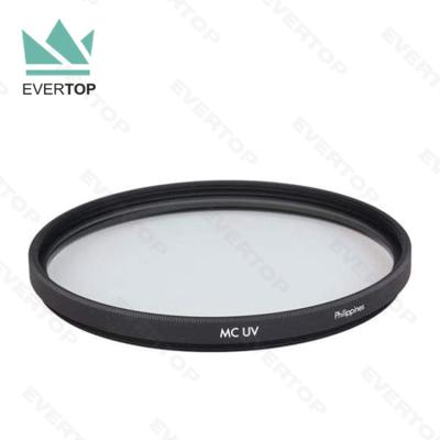 China Aluminum& TS-MRCUV Camera Lens Optical Glass UV Filter, Camera UV Filter, MC UV Filter For Digital Photo for sale