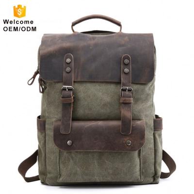 China Hot Sale Waterproof Canvas Outdoor Hiking Sports Travel Mens Womens Laptop Bagpack Backpacks Backpack School for sale