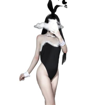 China New fun lingerie bunny costume bunny ear maid underwear sale QUICK DRY well one-piece one-piece type for sale