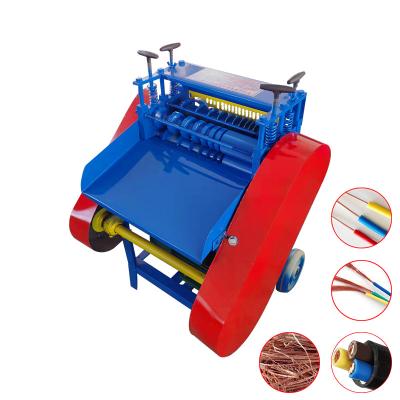 China Wire and Cable Peeling Household High Quality Automatic Electric Wire Stripping Machine Scrap Wire Stripping Copper Wire Cable Stripping and Stripping for sale