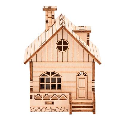 China Improve child's manual ability montessori wholesale early plays other educational christmas music boxes wooden house toys for sale