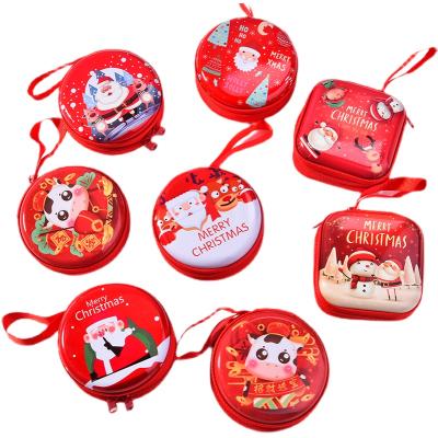 China Barber Shop 2021 Designed Specifically For Small Wallet Cute Christmas Child Cartoon Purse Decorative Bags For Gift for sale