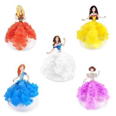 China Beautiful Funny Toy Beautiful Disny Toys Princess Chemical Reaction Magic Christmas Tree Ornaments for sale