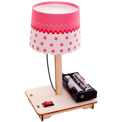 China Early Education Diy Fast Delivery Small Table Lamp Kits Stem Science Express Kits handcraft Stem Science Express Kits for sale