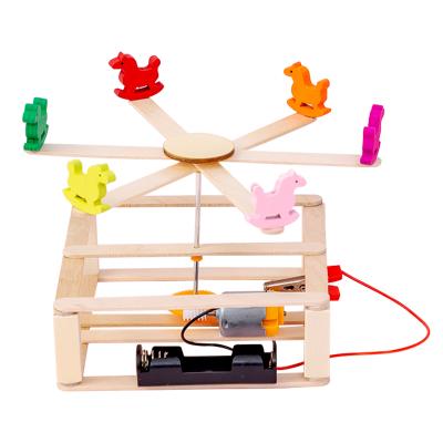 China Model Toy Eco - Friendly Materials Stemming Toys Electric Carousel Horses For Boys And Girls Toy for sale