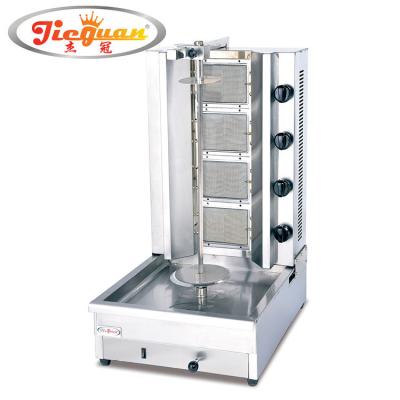 China Shawarma 4 Burners Stainless Steel Doner Kebab Machine Kebab Grill for sale