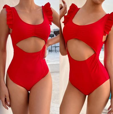 China 2021 New Private Label Swimwear Women Anti-UV African Bikini One Piece Swimsuit for sale