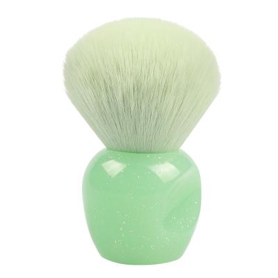 China Angular Blush New Manicure Powder Brush Simple Powder Blush Brush Dust Beauty Makeup Tool Apple Shape for sale