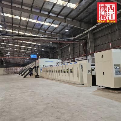 China Fully Automatic 7Ply Corrugated cardboard production line cardboard making machines for sale