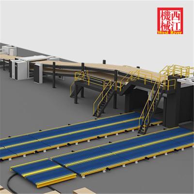 China WJ200 Series Fully Automatic 5Ply Corrugated Cardboard Production Line Cardboard Carton Manufacturing Machine for sale