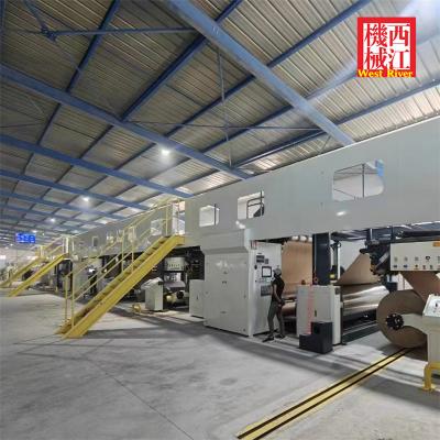 China High Speed 7Ply Corrugated Cardboard Production Line Intelligent Control System for sale