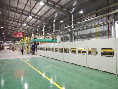 China WJ150 Series 5Ply Corrugated Cardboard Production Line for sale