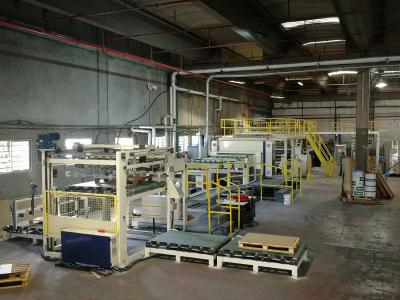 China WJ150 Series 2Ply Single Face Board Complete Paper Corrugator Machines en venta