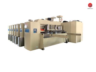 China China Boxing( Alpha ) Leading edge Vacuum Transfer Inline Corrugated Cardboard Carton Box Machinery for sale