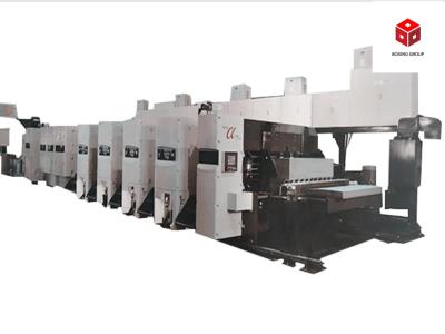 China China Boxing SUPER ALPHA FULL SERVO FLEXO PRINTER SLOTTER DIE CUTTER STACKER (FIXED TYPE) for sale