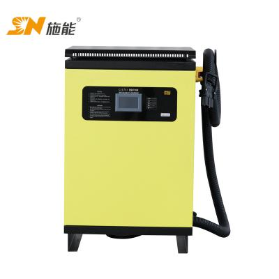 China Fast Intelligent Lithium Battery Charger 200a Li Ion Lithium Battery Charger With Charging Gun For Electric Vehicle Etc. ev pallet truck for sale