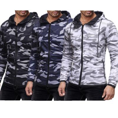 China QUICK DRY office anorak hoodie jacket coat with zipper camo pullover jacket printed hoodies for men hooded hoodies MH036 for sale