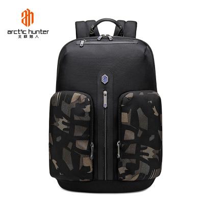 China Hot Selling 2021 Arctic Hunter Anti-theft Streamlined Design Large Capacity Travel Backpack Computer Rucksack Backpack Waterproof Laptop for sale