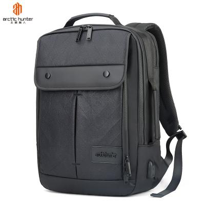 China With USB Arctic Hunter 2020 Polyester Laptop Backpack And Handbag Men Patchwork Waterproof New Oxford Backpacks Male Mochila For Men for sale