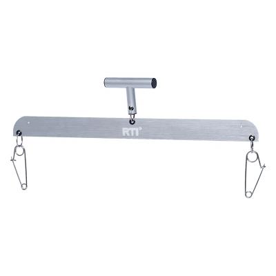 China Stainless steel hook and portable aluminum spring picking beam with stainless steel clips for sale