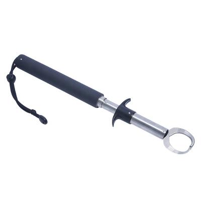 China Stainless Steel +EVA Handle Factory Sale 27KG/60LB Stainless Steel Grip Fish Lip Handle With Lanyard for sale