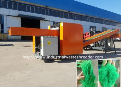 China Plastic Fiber Rag Cutting Machine Polypropylene Fiber Crusher Rotating Twisted Knife for sale