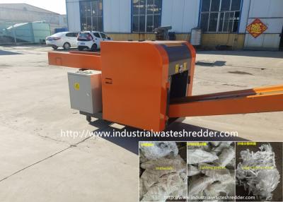 China Waste Yarn Rag Cutting Machine Spander Fiber Yarn Nylon Polyester Yarn Shredder for sale