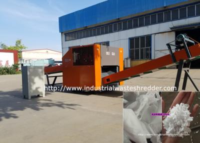 China Cotton Cloth Rag Cutting Machine Non Woven Fabric Textile Shredder 10mm for sale