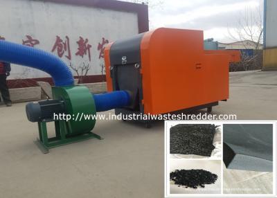 China Yoga Mat Latex Pad Waste Crusher Shredder TPE PVC CBR Mat Foam Sponge Cutting Machine for sale