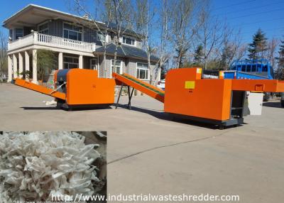 China Low Noise Rag Cutting Machine , N95 / FFP2 / FFP3 Face Mask Waste Shredder for sale