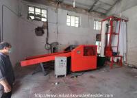 China Safety Airbag Fabric Shredding Machine Hourly Up To 8 Tons Capacity for sale