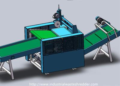 China Máquina de la trituradora del animal de piel de las ovejas de la piel de vacuno con las cuchillas torcidas en venta