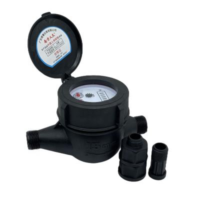 China New Design Water Meter Water Measuring Meter High Quality Accurate Plastic Magnetism Drive Plastic Water Meter for sale