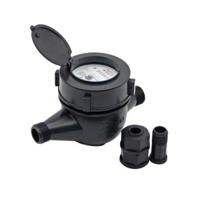 China 2022 new 100% new high quality dry dial water meter plastic material plastic water meter for sale