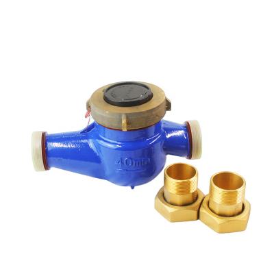 China High Quality Multi Water Meter Sale R80/R160 Jet Water Meter Multi-Jet Wet Vertical Cold Water Meter for sale