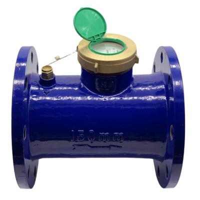 China Hot Selling High Performance Iron High Precision Water Meter Lxl-125 Woltman Material Water Meter for sale